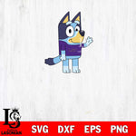 LSU Tigers Bluey 5 Svg Eps Dxf Png File, Digital Download, Instant Download