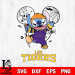 LSU Tigers Stitch Michael Halloween Svg Eps Dxf Png File, Digital Download, Instant Download