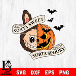 Labubu Pumpkin Halloween SVG DXF EPS PNG FILE, Halloween File Cut, Digital Download,Instant Download, Silhouette, Cricut