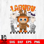 Labubu Scarecrow Halloween SVG DXF EPS PNG FILE, Halloween File Cut, Digital Download,Instant Download, Silhouette, Cricut