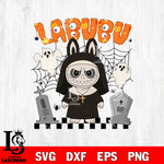 Labubu Valak The Nun Halloween SVG DXF EPS PNG FILE, Halloween File Cut, Digital Download,Instant Download, Silhouette, Cricut