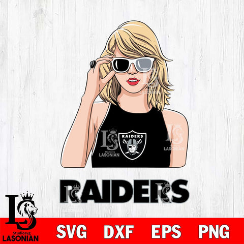 Las Vegas Raiders And Taylor Swift Fan Svg Eps Dxf Png File, Digital Download, Instant Download