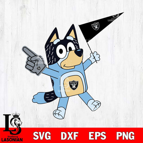 Las Vegas Raiders Bandit Bluey Flag Svg Eps Dxf Png File,NFL Cut Svg Files,Digital File,Sublimation