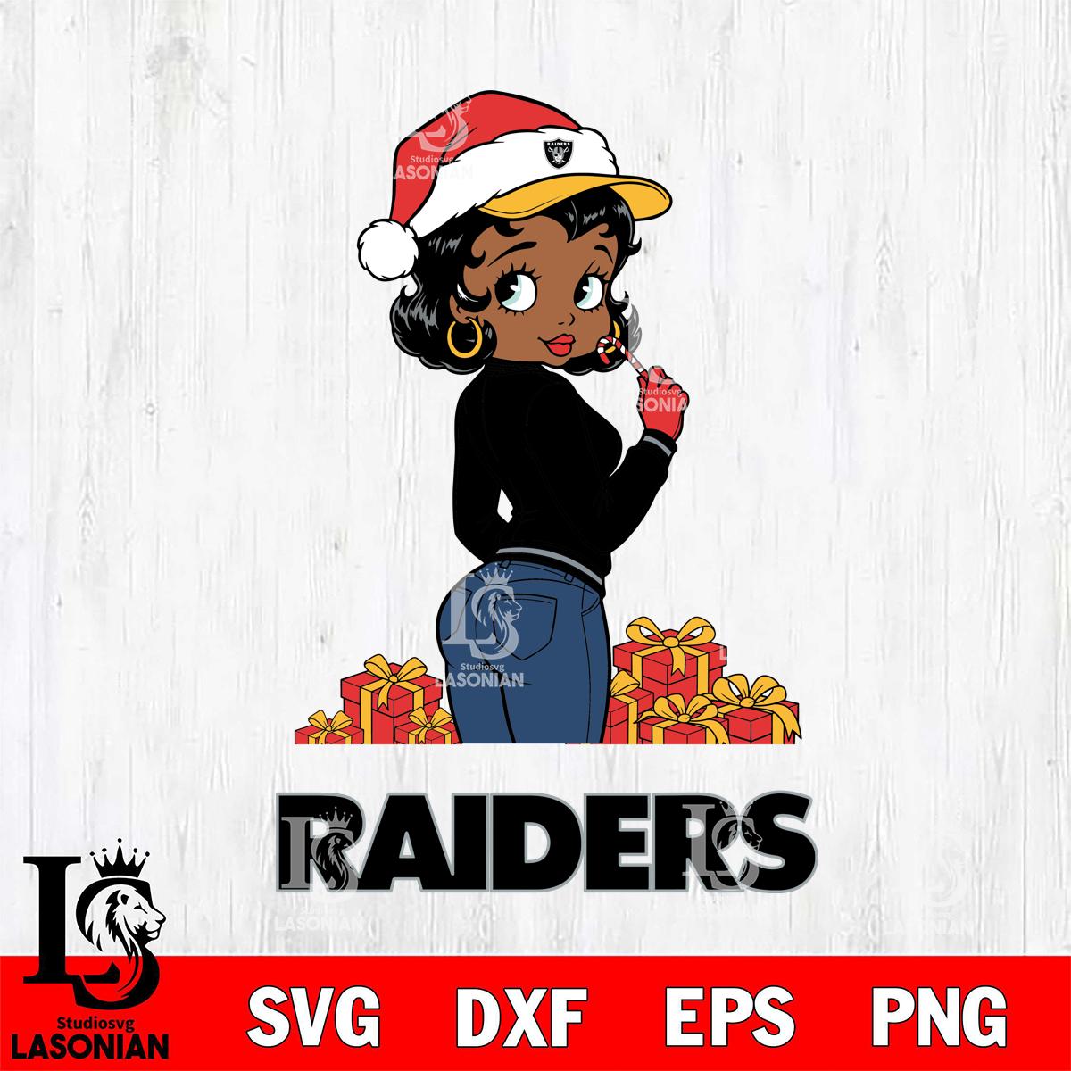Las Vegas Raiders Betty Boop Back – lasoniansvg