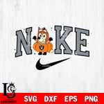 Las Vegas Raiders Bluey Halloween Nike Nfl Svg Eps Dxf Png File, Digital Download, Instant Download