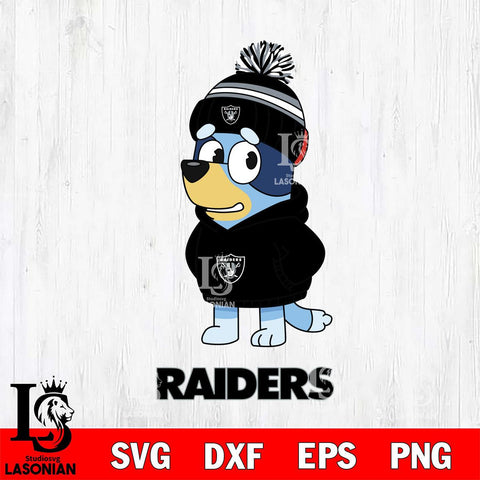 Las Vegas Raiders Bluey Hoodie rugby Svg Eps Dxf Png File, Digital Download ,Instant Download, Cricut File