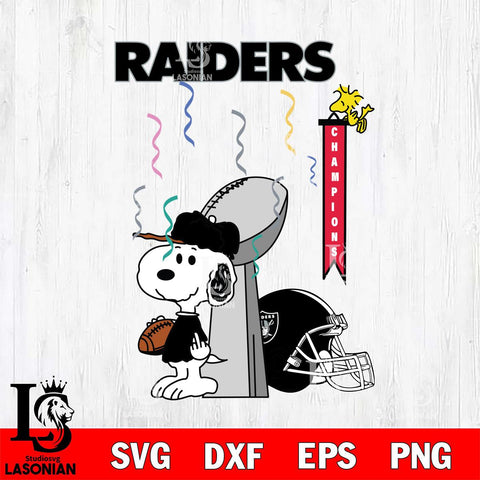 Las Vegas Raiders Charlie Brown and Snoopy Super Bowl Svg Eps Dxf Png File, NFL svg , Digital Download , Instant Download, Cricut File
