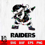 Las Vegas Raiders Dabbing Santa Claus Ugly Christmas Svg Eps Dxf Png File,NFL Svg Files,Digital Download,Sublimation,Instant Download