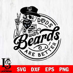 Las Vegas Raiders Dad With Beard Are Better Svg Eps Dxf Png File, Digital Download, Instant Download