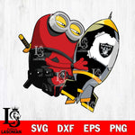 Las Vegas Raiders Deadpool Minion Marvel Svg Eps Dxf Png File, Digital Download, Instant Download