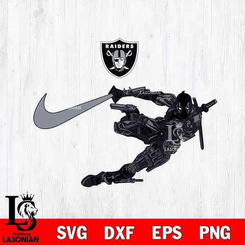 Las Vegas Raiders Deadpool Nike Svg Eps Dxf Png File, Digital Download, Instant Download