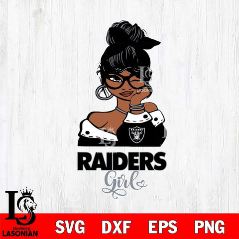 Las Vegas Raiders Fan Girl Svg Eps Dxf Png File, Digital Download, Instant Download