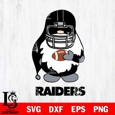 Las Vegas Raiders Gnomes Christmas Svg Eps Dxf Png File, Digital Download, Instant Download