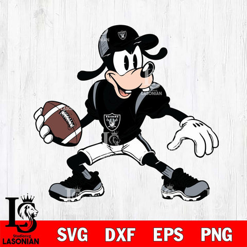 Las Vegas Raiders Goofy Svg Eps Dxf Png File, Digital Download, Instant Download