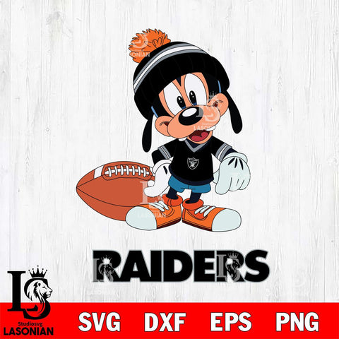 Las Vegas Raiders Goofy Football SVG DXF EPS PNG FILE,NFL Cricut ,Football Digital Download,Instant Download, Silhouette