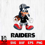 Las Vegas Raiders Goofy Football Player SVG DXF EPS PNG FILE,NFL Cricut ,Football Digital Download,Instant Download, Silhouette