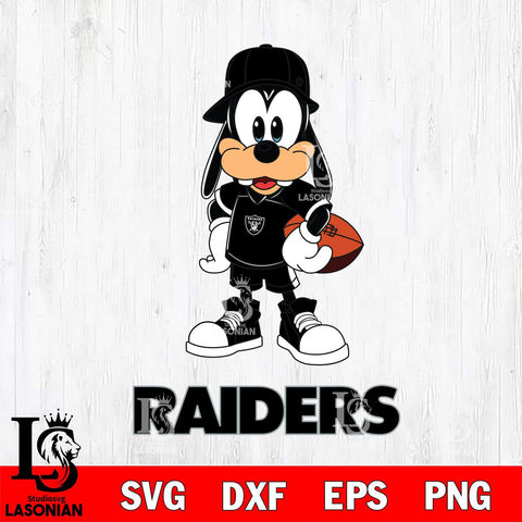 Las Vegas Raiders Goofy rugby SVG DXF EPS PNG FILE,NFL Cricut ,Football Digital Download,Instant Download, Silhouette