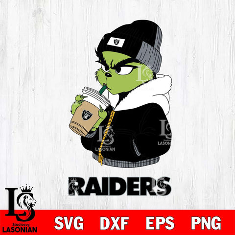 Las Vegas Raiders Grinch Bougie Christmas Svg Eps Dxf Png File,Cricut svg files, Digital Download, Instant Download