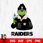 Las Vegas Raiders Grinch Christmas Svg Eps Dxf Png File,Cricut svg files, Digital Download, Instant Download