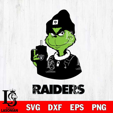 Las Vegas Raiders Grinch Football Christmas Svg Eps Dxf Png File,Cricut svg files, Digital Download, Instant Download