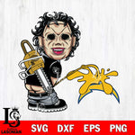 Las Vegas Raiders Leatherface Piss On Los Angeles Chargers Svg Eps Dxf Png File, Digital Download, Instant Download