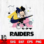 Las Vegas Raiders Minnie Mouse Dancing SVG DXF EPS PNG FILE, Disney Father day File Cut,Digital Download,Instant Download,Disney Svg Files