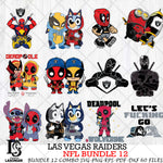 Las Vegas Raiders NFL Bundle 12 Svg Eps Dxf Png File, Digital Download, Instant Download