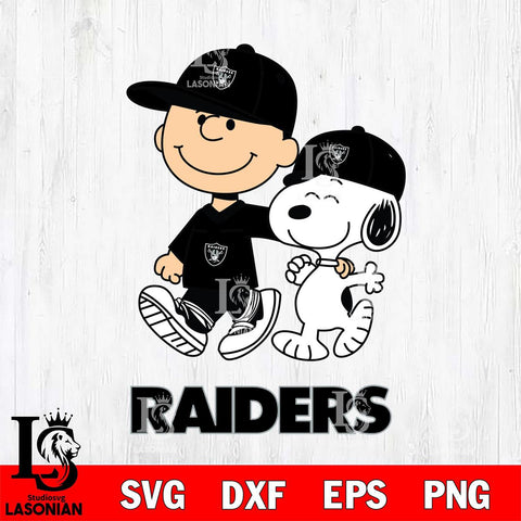 Las Vegas Raiders Peanuts Snoopy Friends SVG DXF EPS PNG FILE,Snoopy File Cut, Nfl Digital Download,Instant Download, Silhouette
