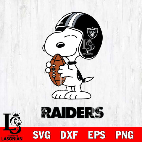 Las Vegas Raiders Snoopy Rugby Svg Eps Dxf Png File, NFL svg , Digital Download , Instant Download, Cricut File
