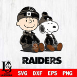 Las Vegas Raiders Snoopy and Charlie Sport Svg Eps Dxf Png File, Cut file Digital Download ,Instant Download, Cricut File