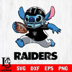 Las Vegas Raiders Stitch Run Football SVG DXF EPS PNG FILE, Stitch File Cut,NFL Digital Download,Instant Download, Silhouette