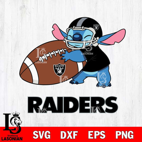 Las Vegas Raiders Stitch Sport SVG DXF EPS PNG FILE, Stitch File Cut,NFL Digital Download,Instant Download, Silhouette