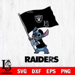 Las Vegas Raiders Stitch flag SVG DXF EPS PNG FILE, NFL File Cut, Digital Download,Instant Download, Silhouette, Cricut