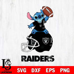 Las Vegas Raiders Stitch helmet football SVG DXF EPS PNG FILE, Stitch File Cut,NFL Digital Download,Instant Download, Silhouette