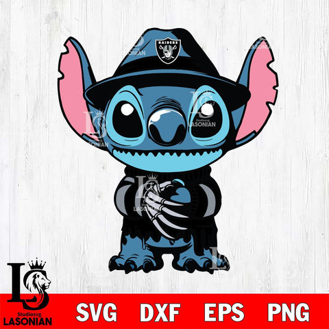Las Vegas Raiders Stitich Freddy Krueger Football Svg Eps Dxf Png File, NFL svg, Digital Download, Instant Download