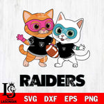 Las Vegas Raiders Super Kitties Rugby Svg Eps Dxf Png File,NFL File Cut,Digital Download,Instant Download,Super Kitties Svg Files