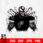 Las Vegas Raiders Venom Marvel Svg Eps Dxf Png File, Digital Download, Instant Download