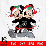 Las Vegas Raiders mickey christmas 11 Svg Eps Dxf Png File, Digital Download, Instant Download