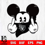 Las Vegas Raiders mickey christmas 4 Svg Eps Dxf Png File, Digital Download, Instant Download