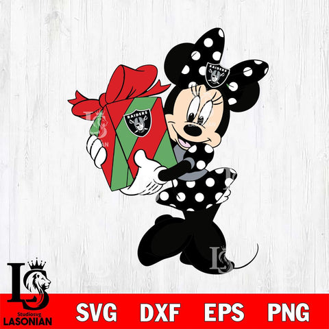 Las Vegas Raiders mickey christmas 8 Svg Eps Dxf Png File, Digital Download, Instant Download