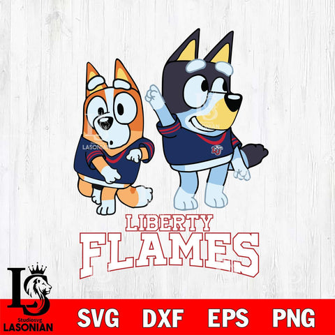 Liberty Flames Bluey Chilli Mode Dance Svg Eps Dxf Png File, Digital Download, Instant Download