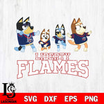 Liberty Flames Bluey Dance Mode Squats Svg Eps Dxf Png File, Digital Download, Instant Download