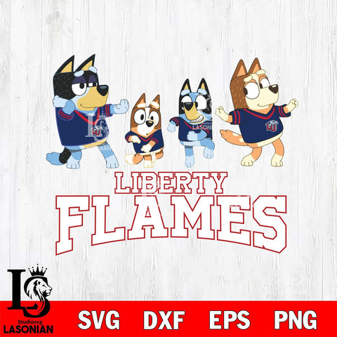 Liberty Flames Bluey Dance Mode Squats Svg Eps Dxf Png File, Digital Download, Instant Download