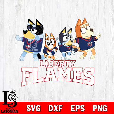 Liberty Flames Bluey Mode Dance Squats Svg Eps Dxf Png File, Digital Download, Instant Download