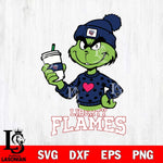 Liberty Flames Boujee Grinch Heart Christmas Cut Files Cricut, Svg Dxf Eps Png file, Digital download , Silhouette