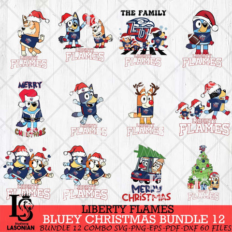 Liberty Flames Disney NCAA Sport Bundle SVG PNG Svg Eps Dxf Png File, Digital Download