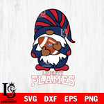 Liberty Flames Gnomes Football Svg Eps Dxf Png File, Digital Download, Instant Download