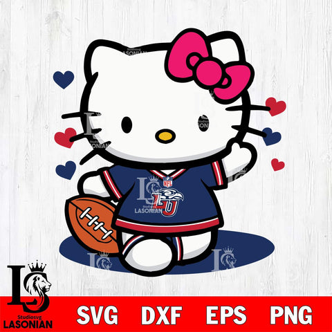 Liberty Flames Hello Kitty sport 10 Svg Eps Dxf Png File, NCAA svg, Digital Download, Instant Download
