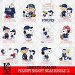 Liberty Flames Peanuts Snoopy Player NCAA Bundle 12 SVG DXF EPS PNG FILE,Snoopy File Cut, bundle NCAA Digital Download,Instant Download, Silhouette