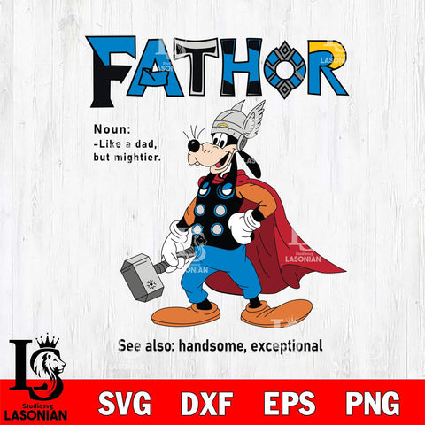 Los Angeles Chargers Goofy Fathor Sport Svg Eps Dxf Png File, NFL File Cut,Digital Download,Instant Download,Disney Svg Files